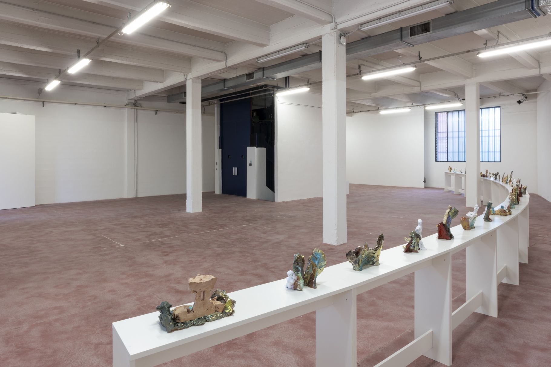 installation view, Enzo Cucchi, ATTENZIONE alla PUTTANA SANTA, ZERO..., Milano, 2020