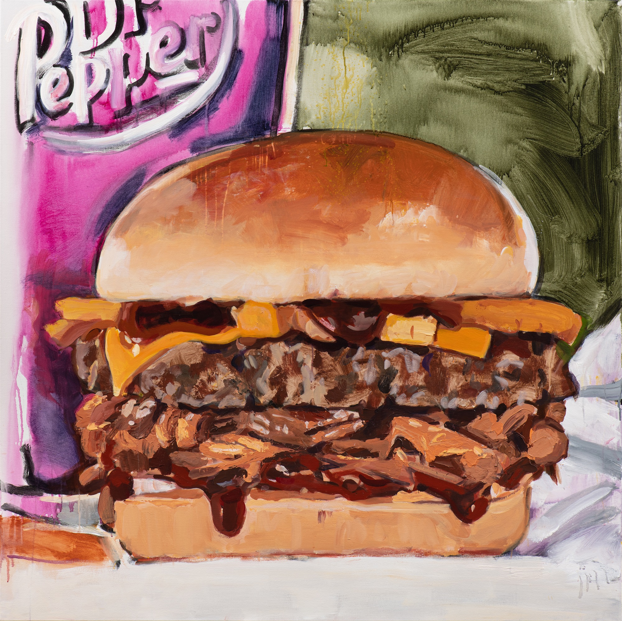 Carl's Jr. Pulled Pork Memphis BBQ Burger