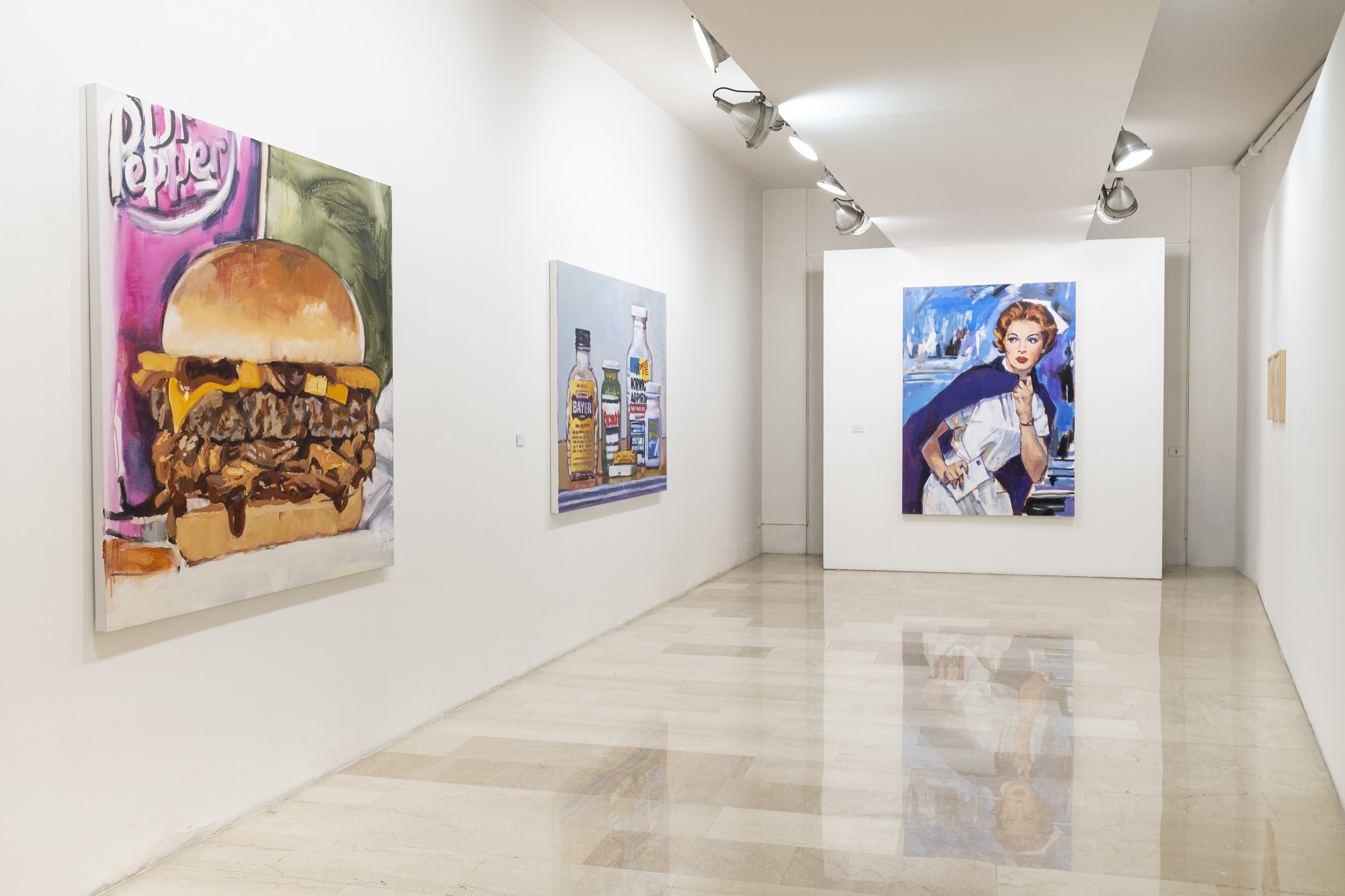 WALTER ROBINSON New Paintings and Works on Paper, 2013-2020, exhibition view