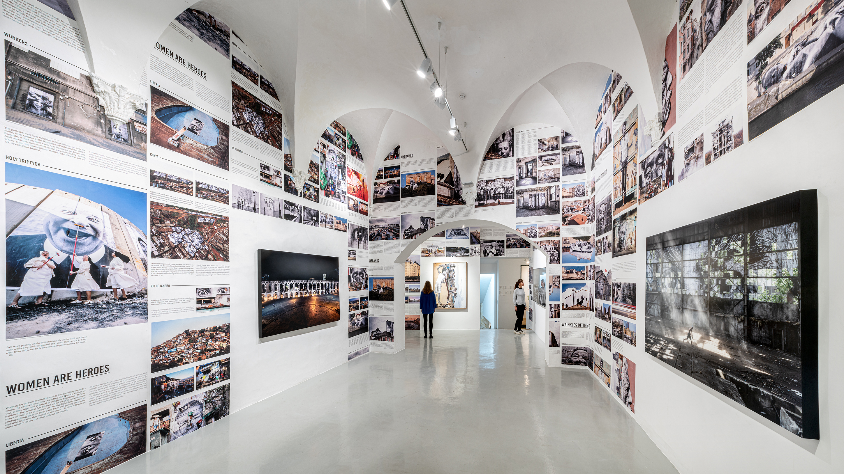 Omelia Contadina 2020 - vedute della mostra Galleria Continua, San Gimignano