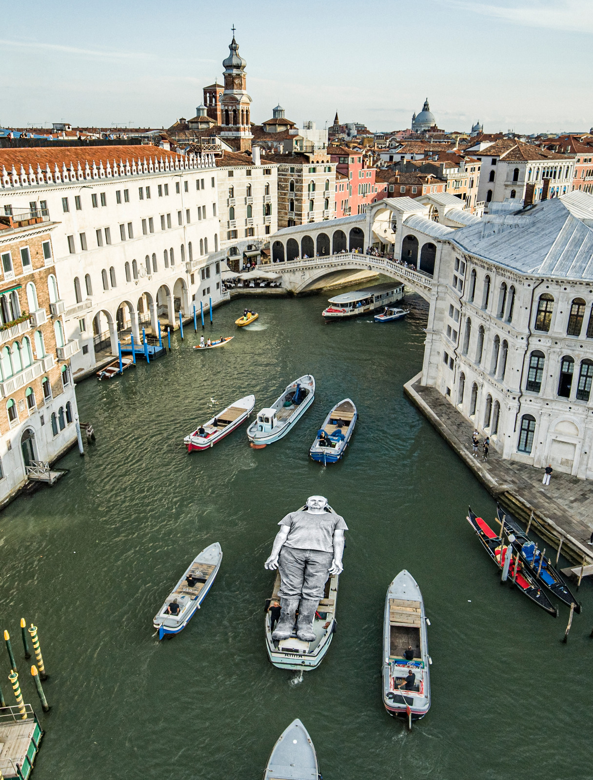 Omelia Contadina, Processione, Paper Block #2, Venise, Italie, 2020