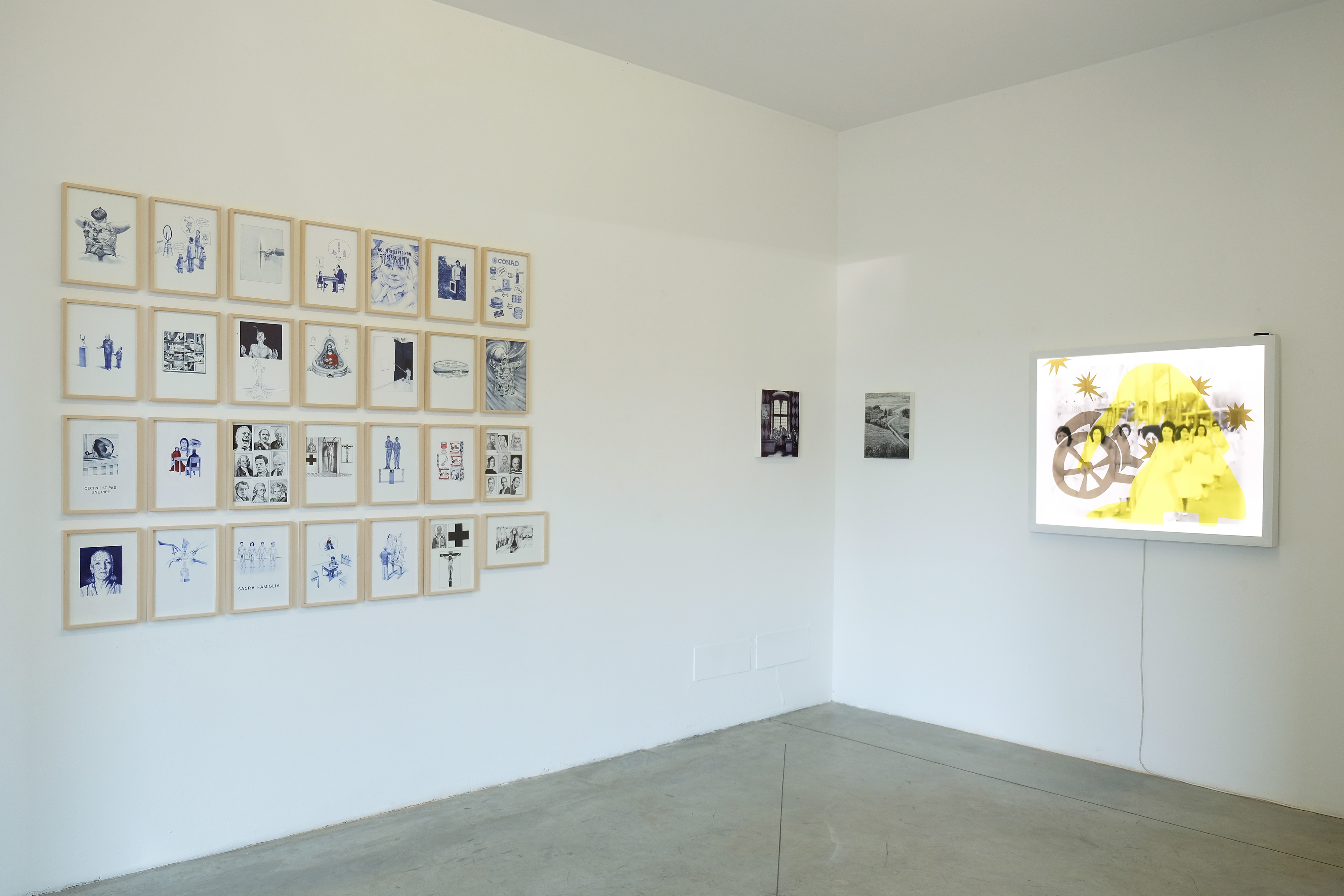 Stand N1 Corridoio Ventura, installation view at prometeo Gallery, 2020, Ph. Erjola Zhuka