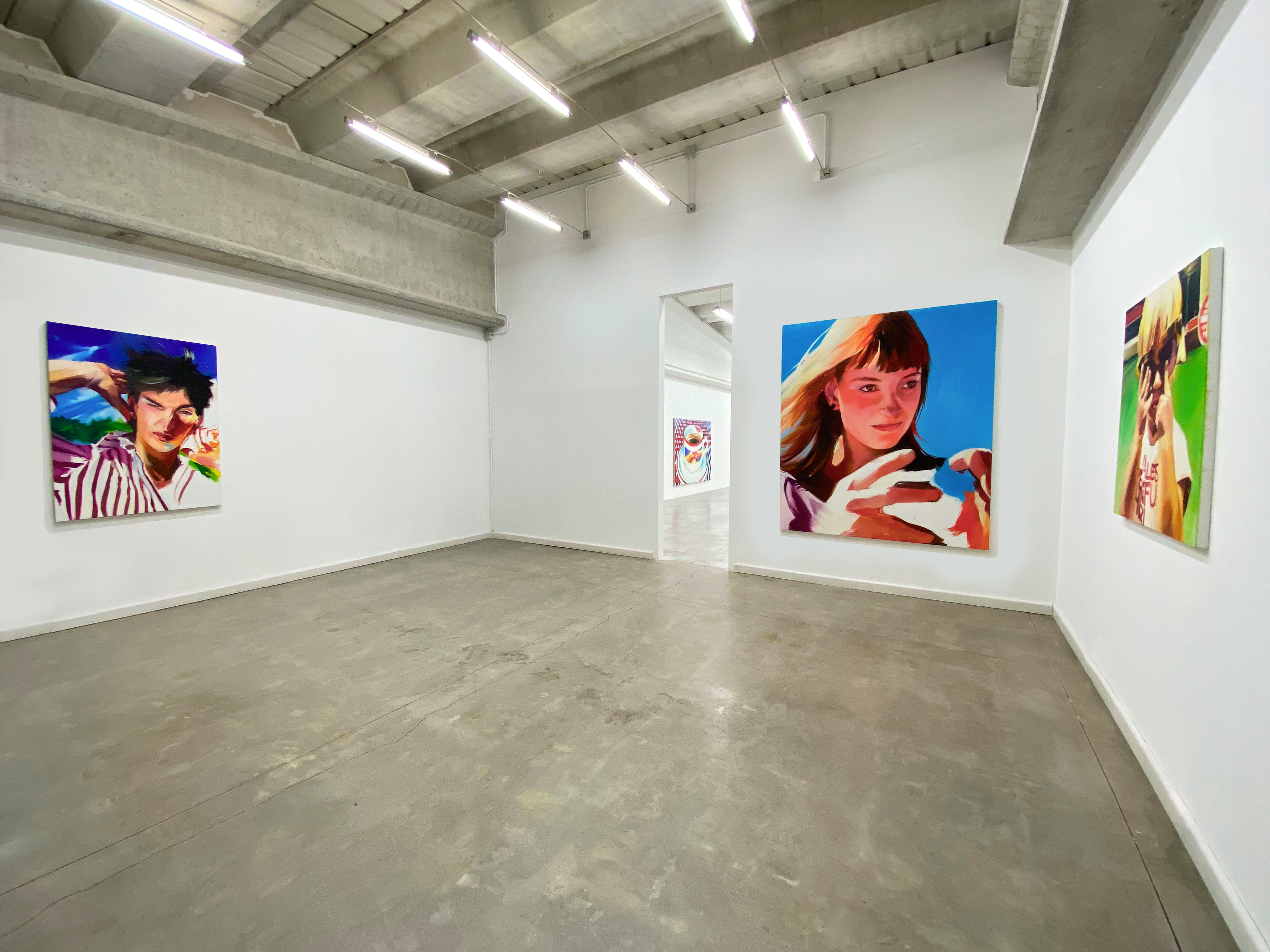 Exhibition view, Andrea Fontanari. Knock before entering, solo show. Boccanera Gallery, Trento