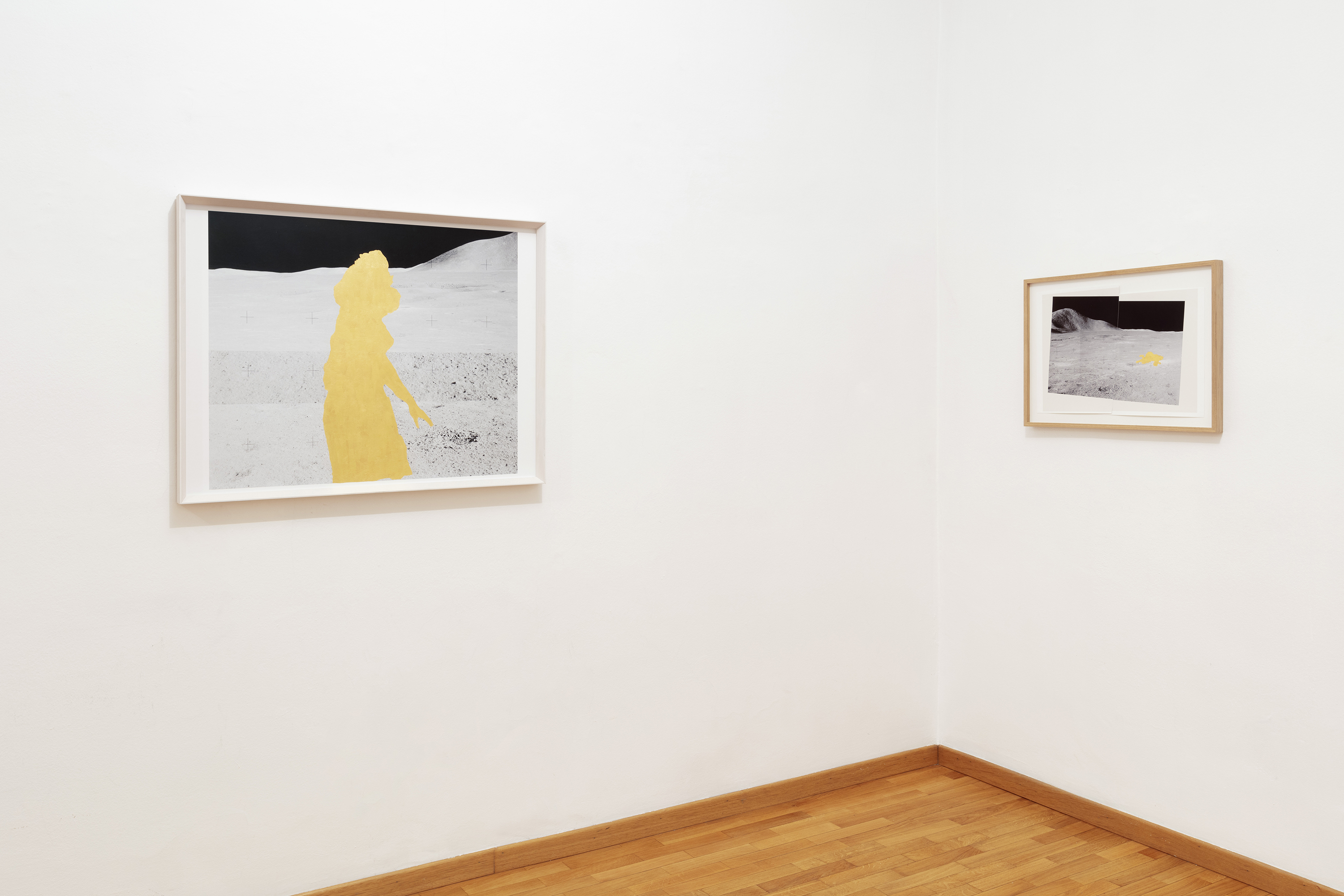 Installation view, Rä di Martino, “Allunati” – Monica De Cardenas, Milano