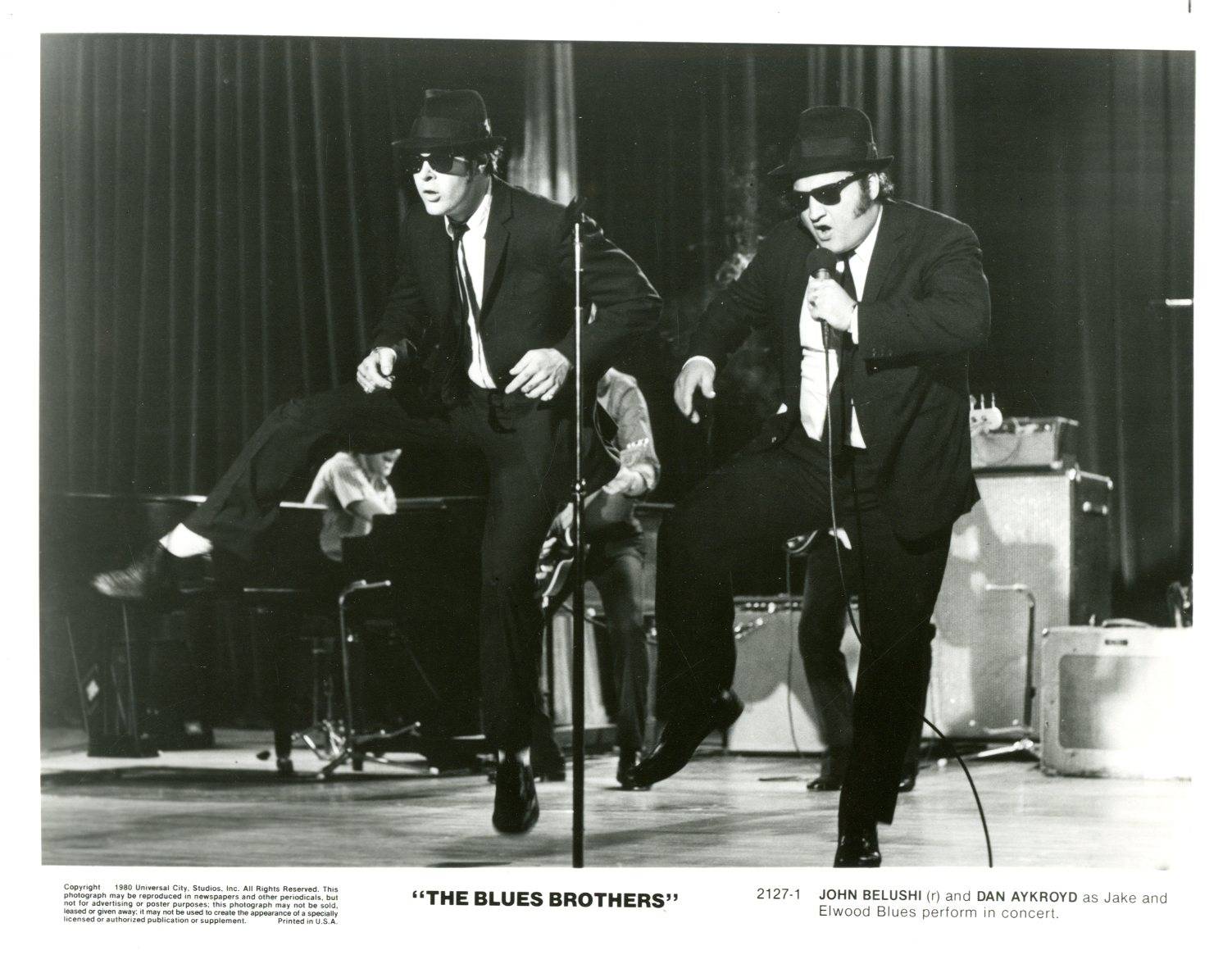 John Belushi e Dan Aykroyd in The Blues Brothers