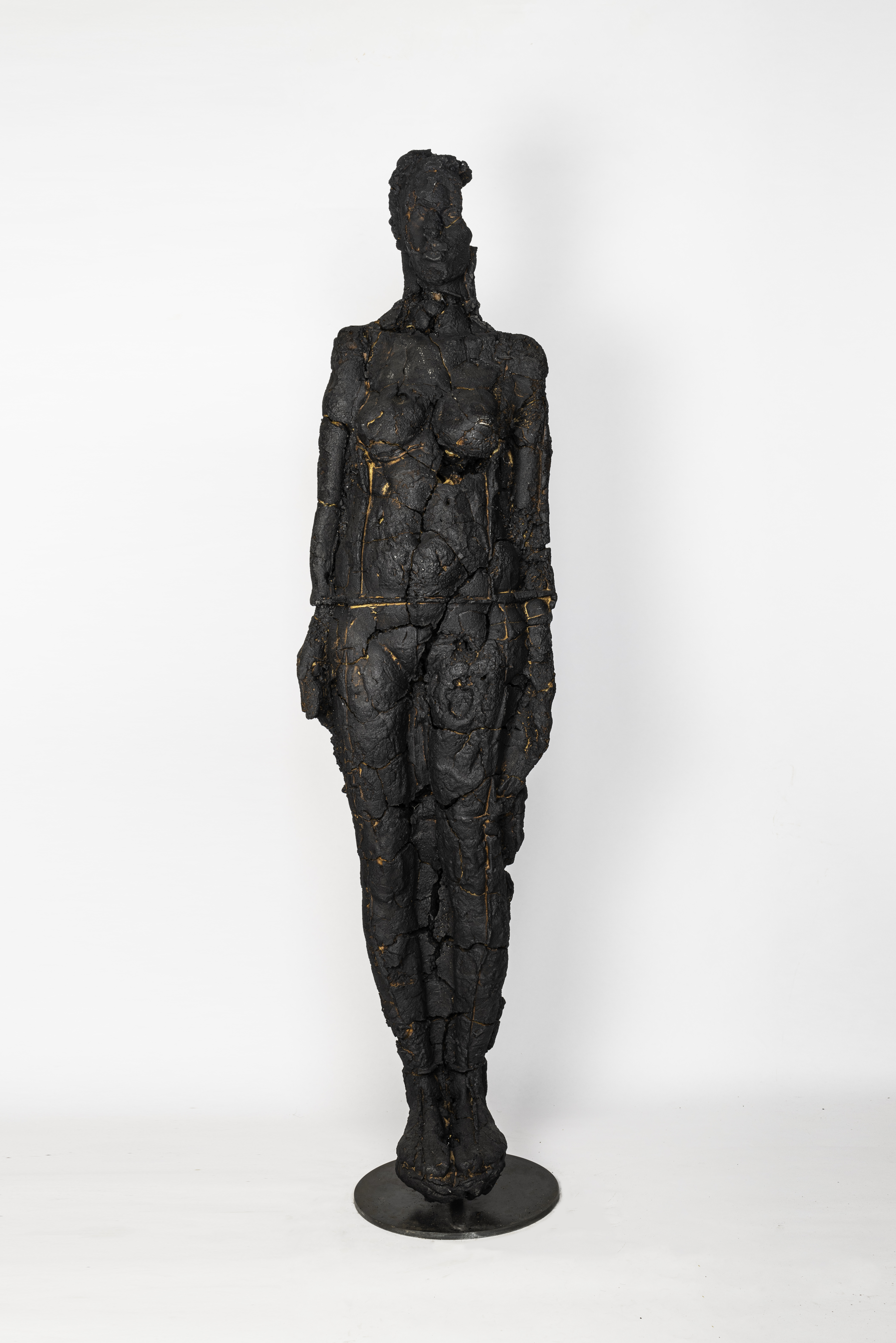 Burned figure