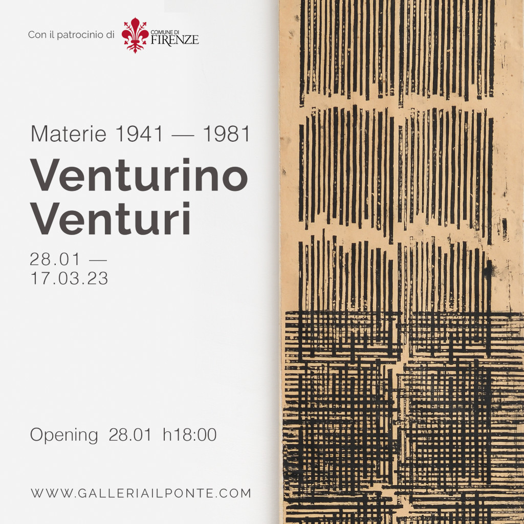 Venturino Venturi. Materie 1941-1981