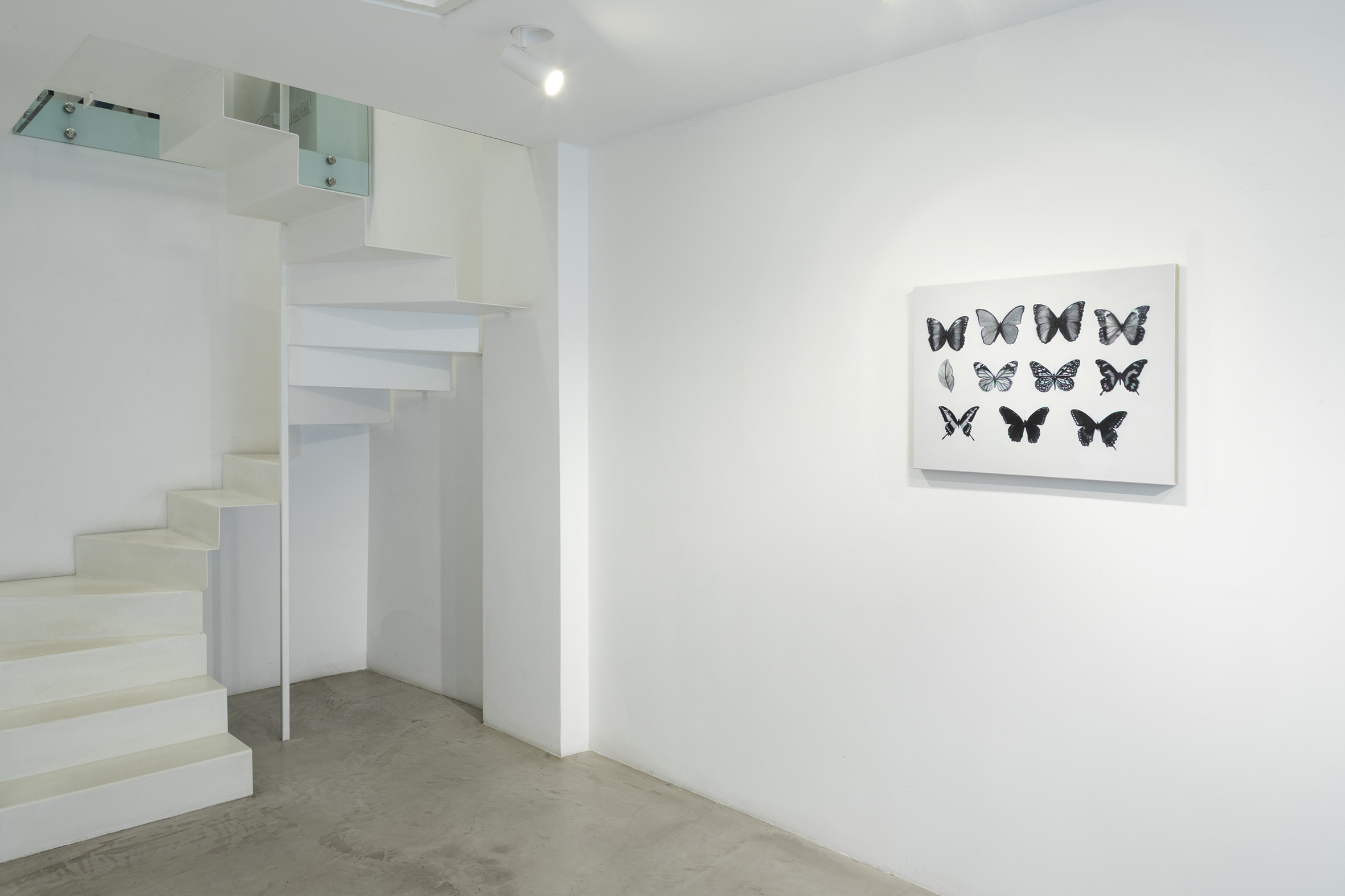 Alain Urrutia, Memorabilia, exhibition view, MAAB Gallery, Milano