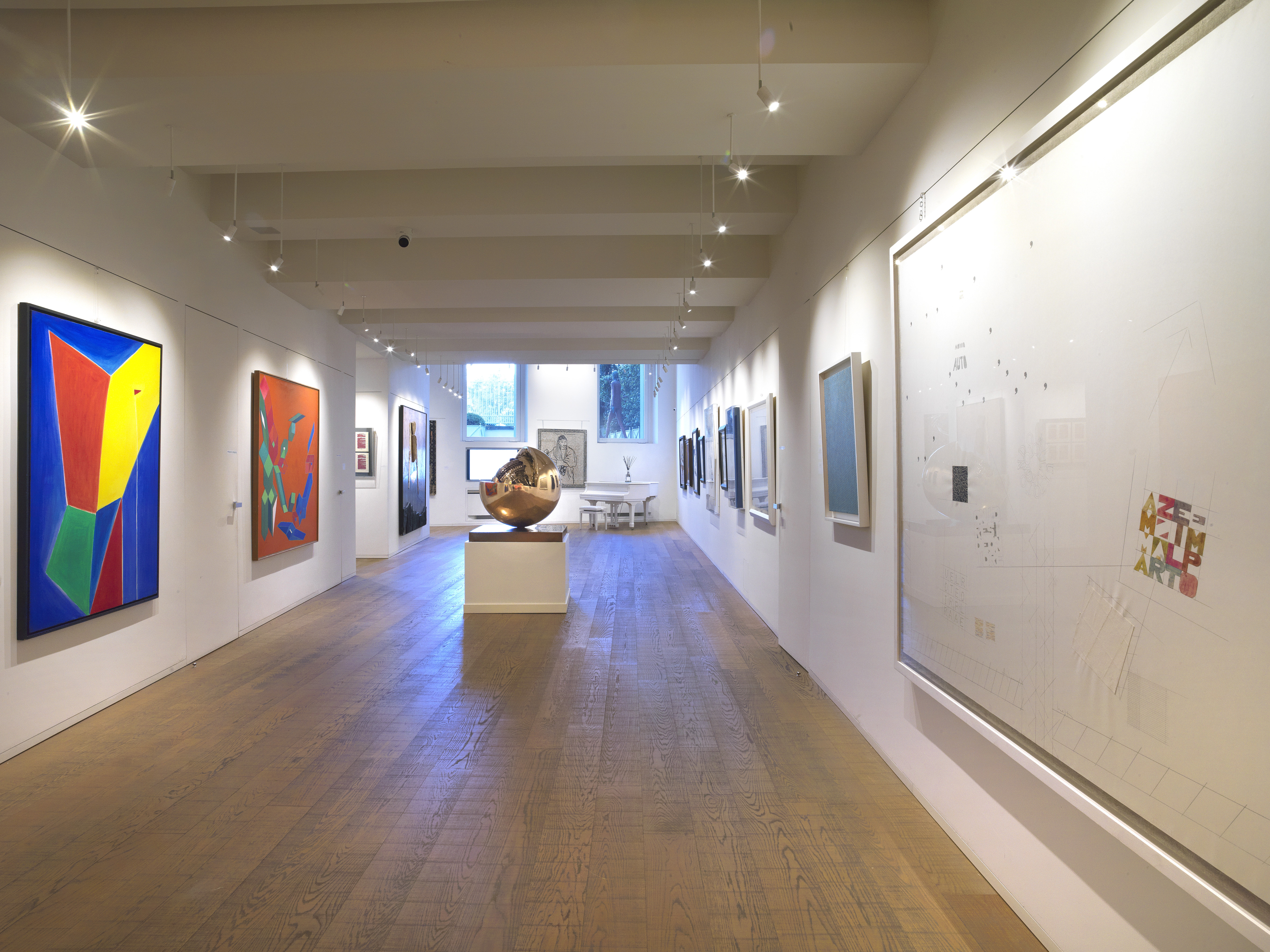 Arte moderna e contemporanea Antologia scelta 2023 veduta della mostra
