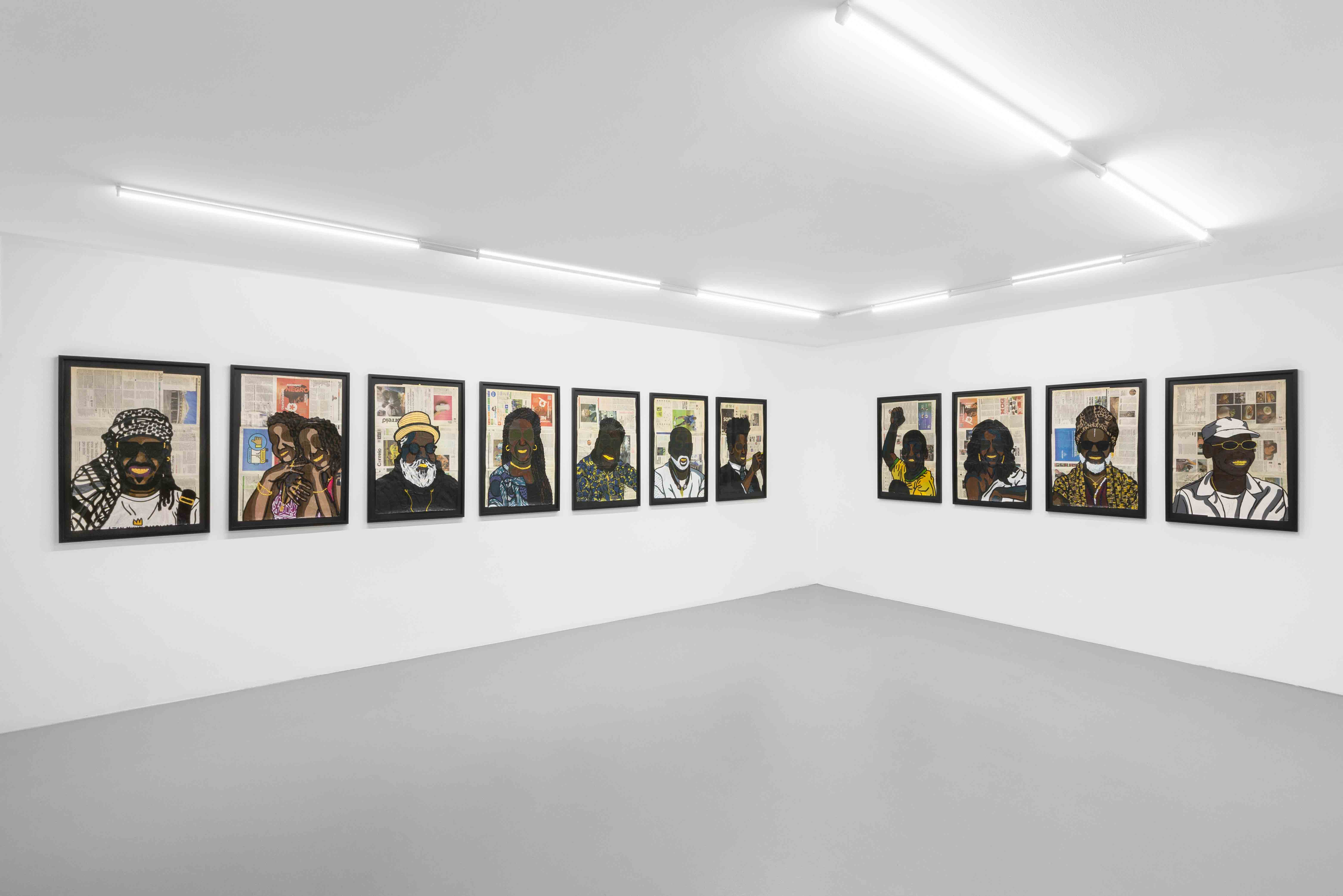 Installation view @RIBOT (downstairs)